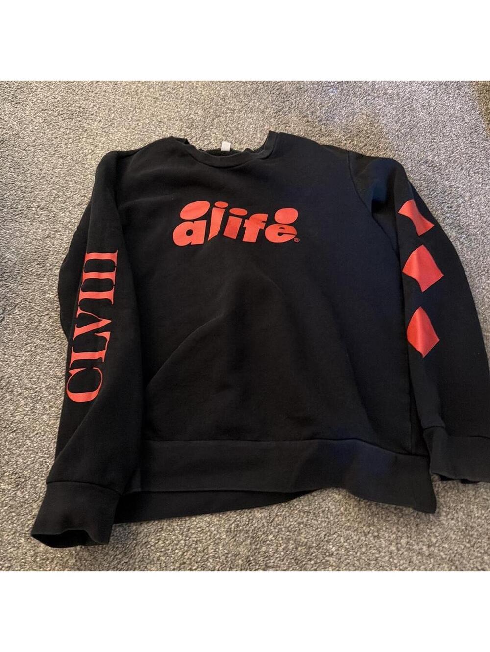 Alife Men's Black Sweatshirt